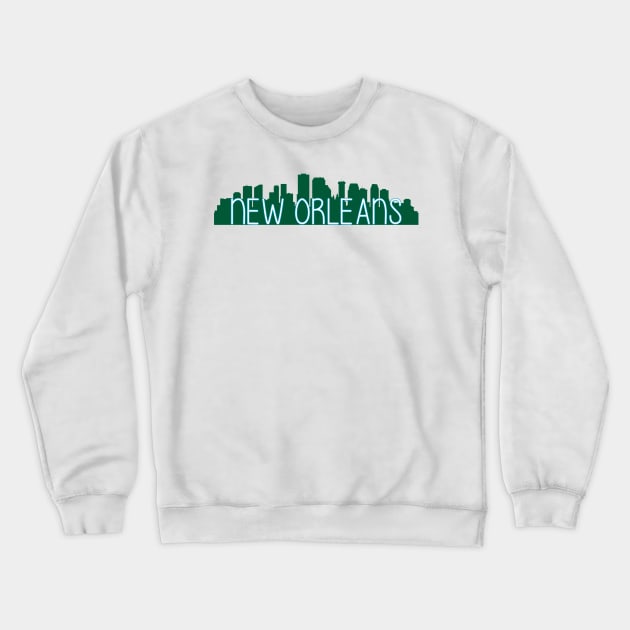 New Orleans Tulane Crewneck Sweatshirt by hcohen2000